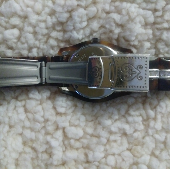 Brighton Dana Point Tortoise shell watch - Picture 2 of 3